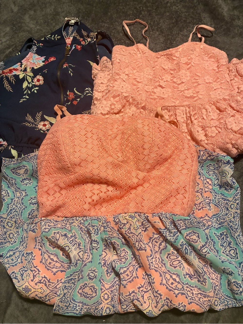 Pretty in Pink 3pcs Dress Bundle - Feminine Floral Dresses